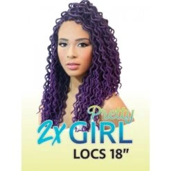 URBAN BEAUTY Natte 2x PRETTY GIRL LOCS 18"