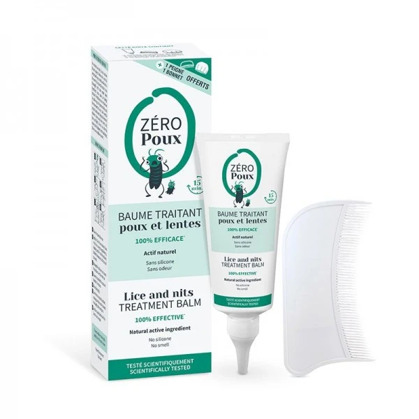 ZERO POUX Baume Traitant Anti-Poux 100ml 1 ZERO POUX Baume Traitant Anti-Poux 100ml